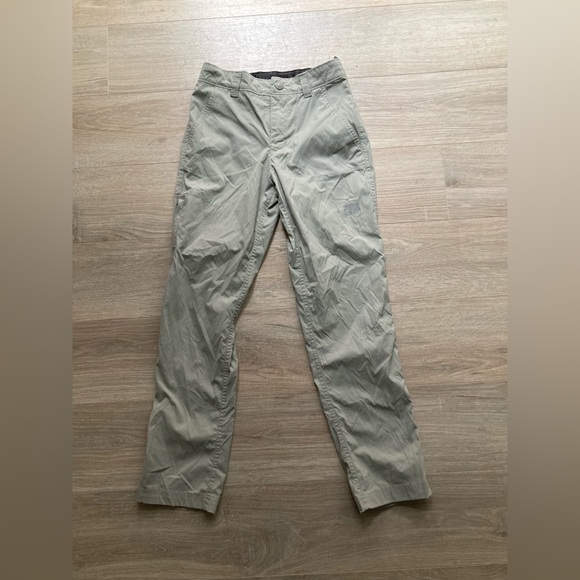The North Face Boys Khaki Nylon Pants - Size Medium (10/12) - Picture 1 of 5